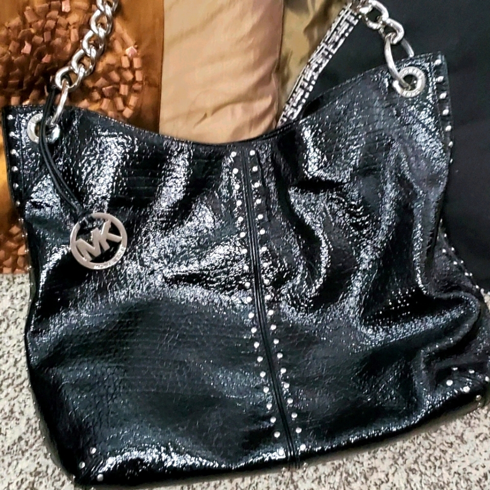 Michael Kors Large Studded Slouch Bag